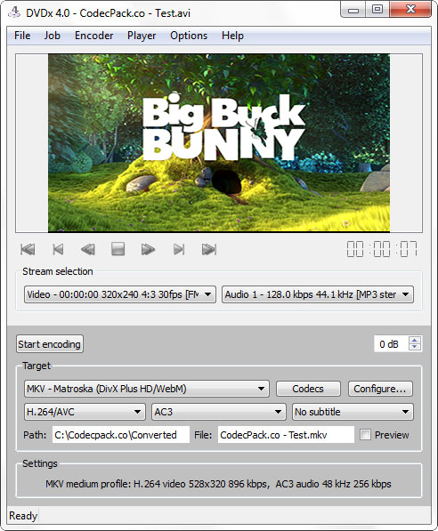 DVDx Screenshot