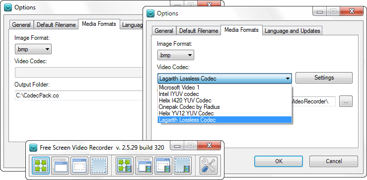 Free Screen Video Recorder Screenshot