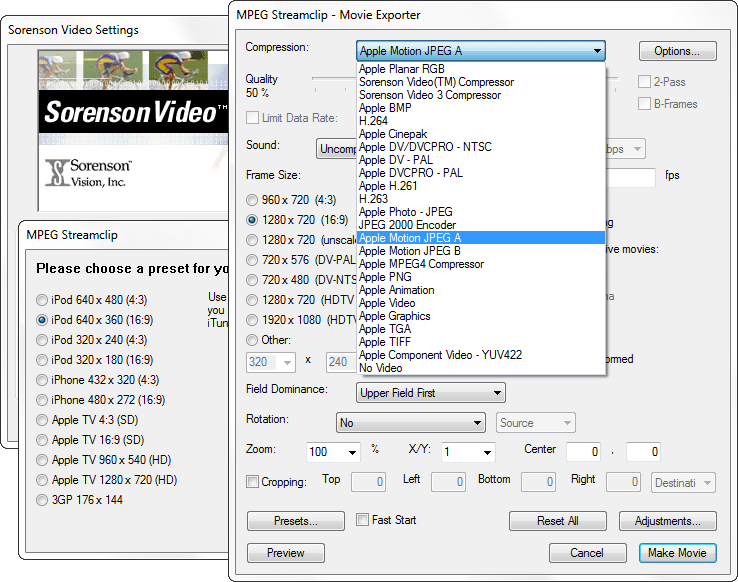 MPEG Streamclip Screenshot