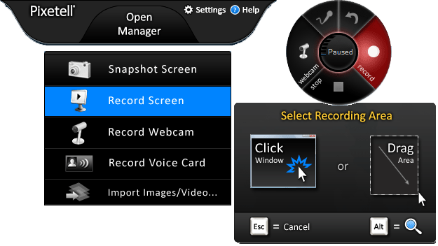 Pixetell Screenshot