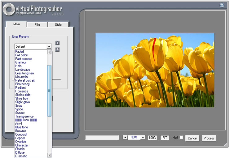 virtualPhotographer Screenshot