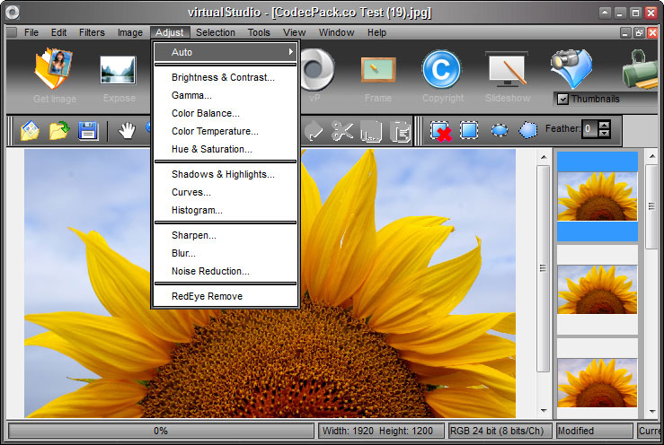 virtualStudio Screenshot