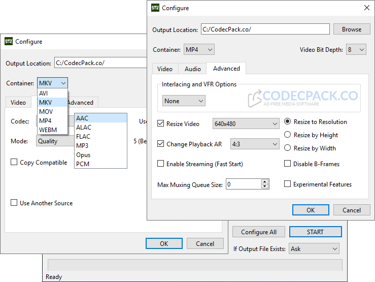 AMVtool Screenshot