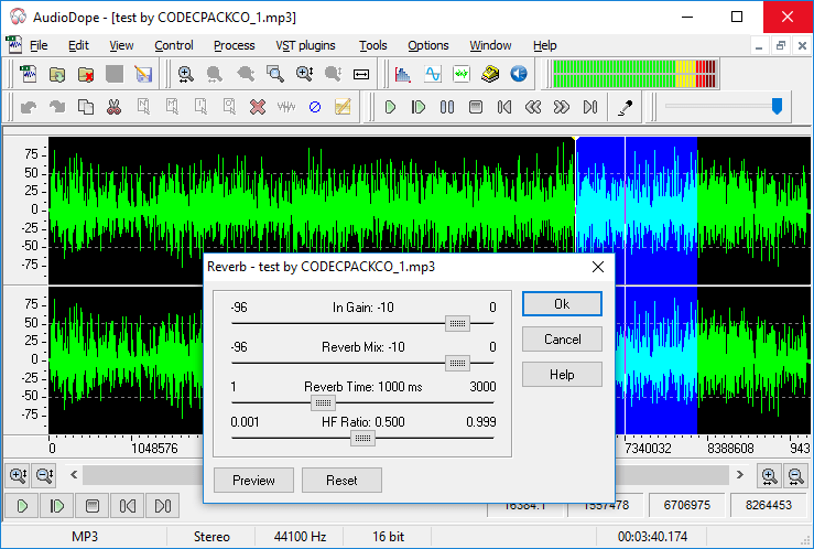 AudioDope Screenshot