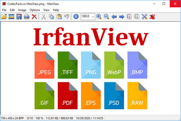 IrfanView Screenshot