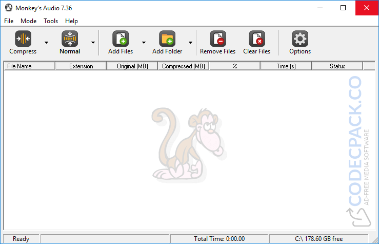 Monkey's Audio Screenshot