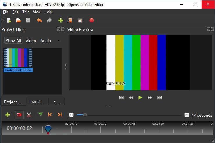 OpenShot Video Editor Screenshot