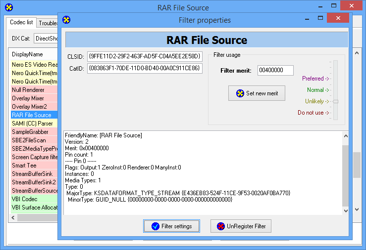 RARFileSource Screenshot