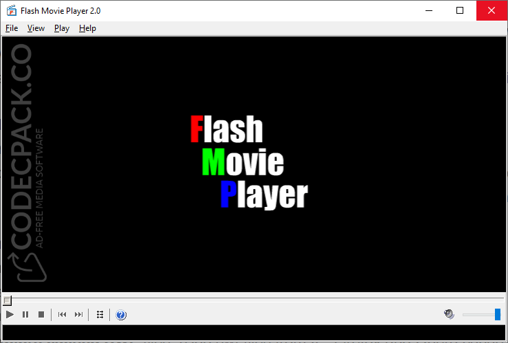 Flash Movie Player Screenshot