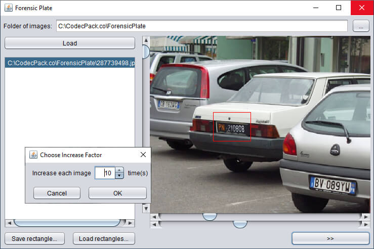 Automatic image enhancement software